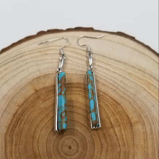 Valencia | Women's Drop Stud Hoop Earrings