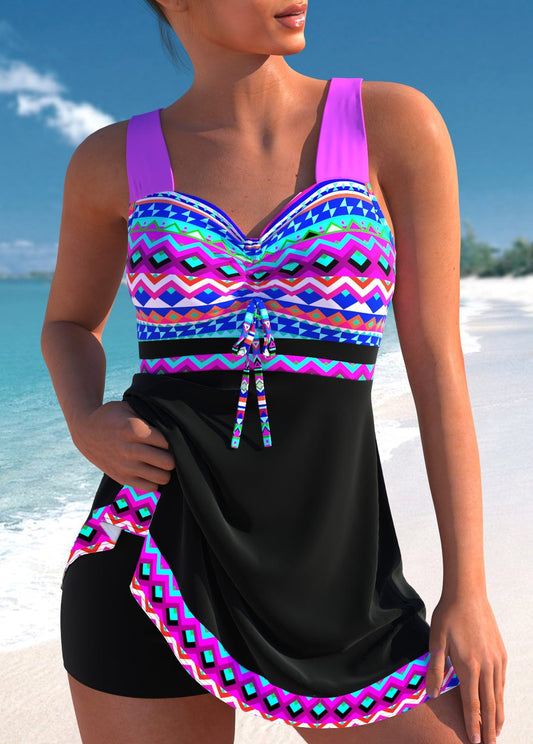 Natalina | Women's Beach Trendy Patterned Swimwear