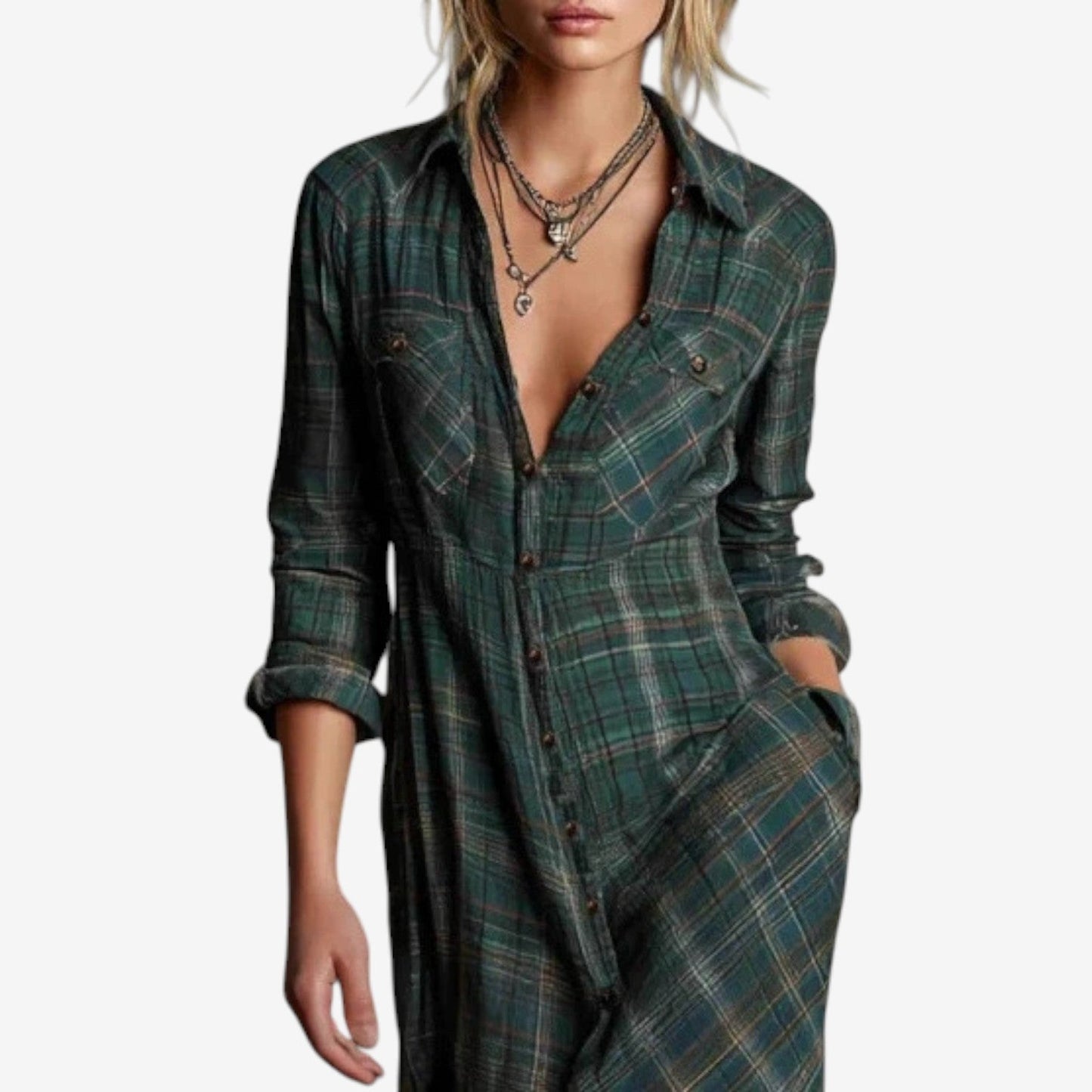 Cecile | Women's Maxi Elegant Flowing Dress