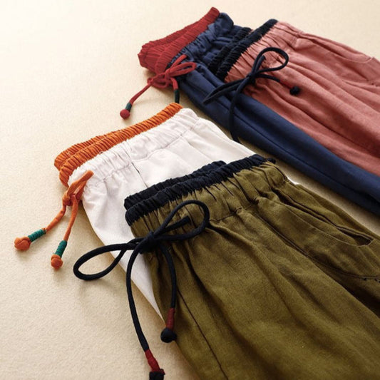 Zenaide | Women's Summer Relaxed Pants Trousers