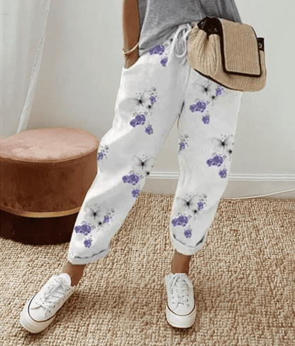 Cvetina | Women's Oversized Flattering Fit Trousers