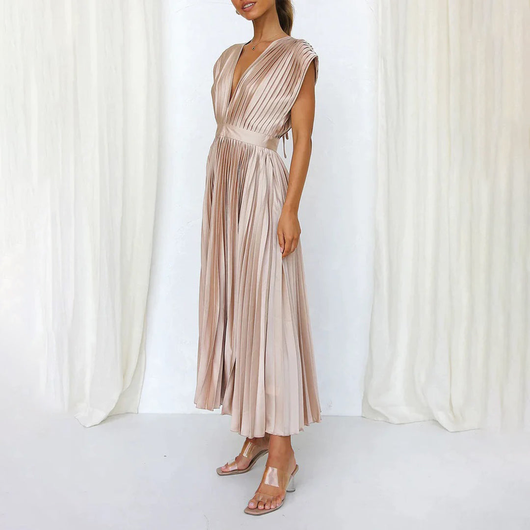 Zelisa | Women's Wedding Elegant Flowing Dress