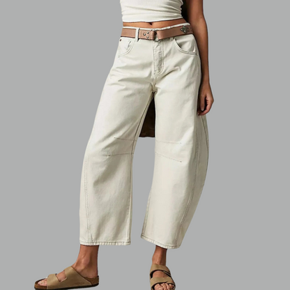 Margarida | Women's Oversized Wide-Leg High Jeans