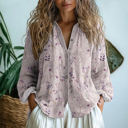 Zelande | Women's Casual Relaxed Nature Blouse