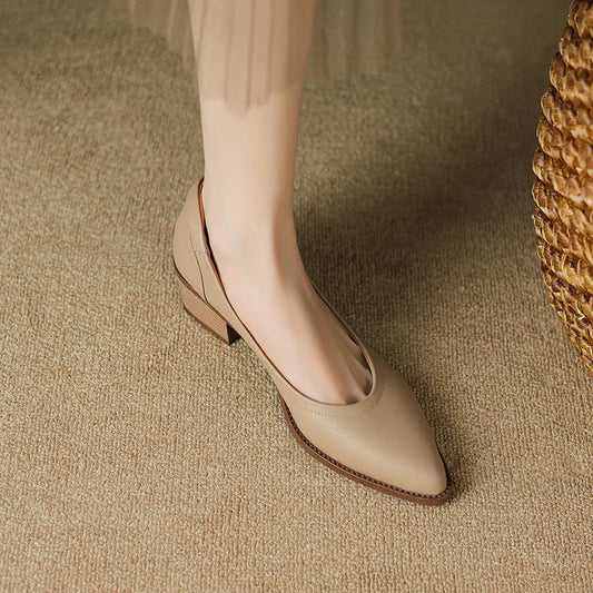 Myth | Women's Lace Workwear Pointed Shoes