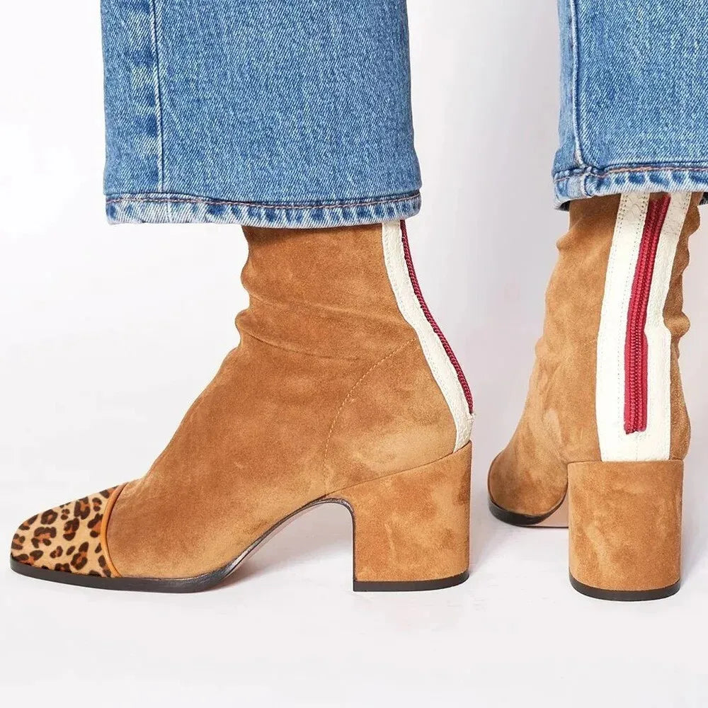 Milena | Women's Casual Square Toe Boots