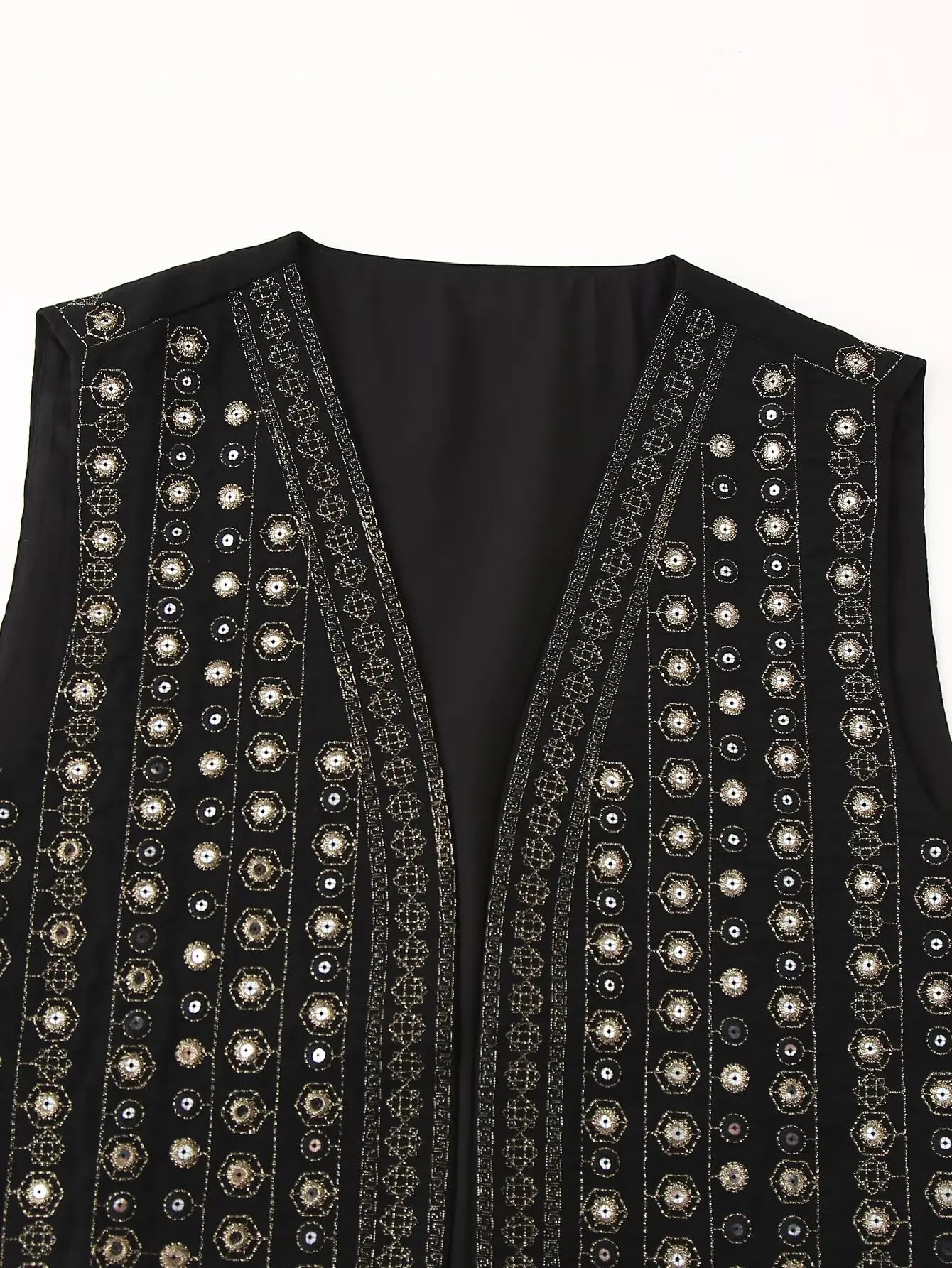 Sabelira | Women's Embroidered Sequin Boho Beach Piece