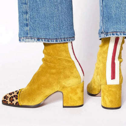 Milena | Women's Casual Square Toe Boots
