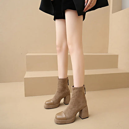 Haidee | Women's Ankle Classic Suede Boots