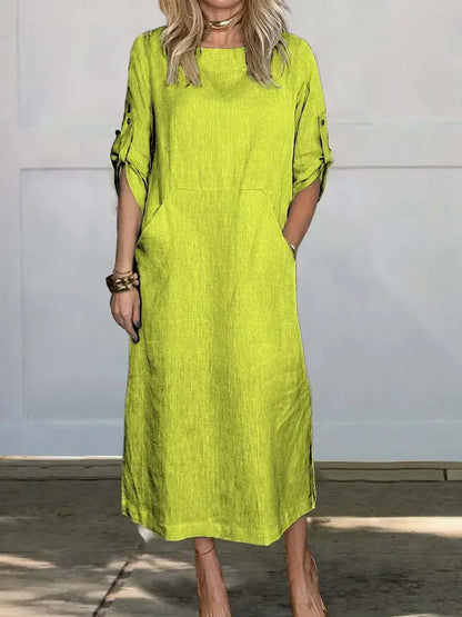 Roseline | Women's Oversized Beach A-Line Evening Dress