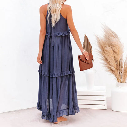 Donatella | Women's Ruffle Casual Refined Dress