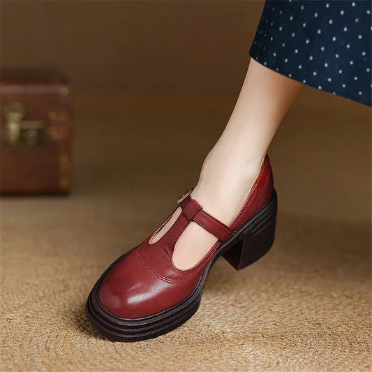 Fawn | Women's Workwear Chunky Block Heels