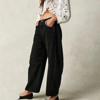 Margarida | Women's Oversized Wide-Leg High Jeans