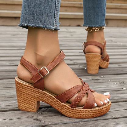 Elen | Women's Strappy Open-Toe Comfortable Sandals
