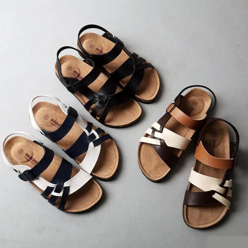 Edeva | Women's Lace Strappy Open-Toe Sandals