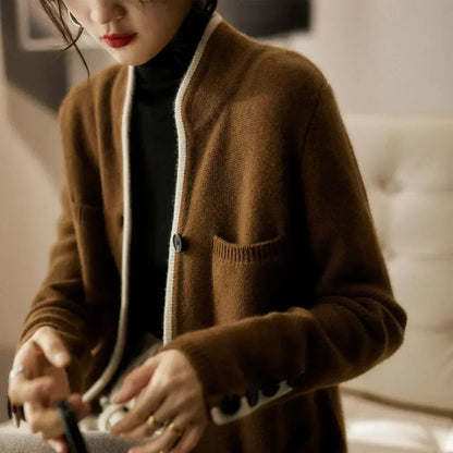 Quelinde | Women's Oversized Casual Retro Cardigan