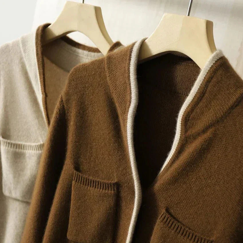 Quelinde | Women's Oversized Casual Retro Cardigan