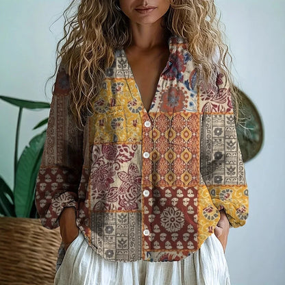 Zelande | Women's Casual Relaxed Nature Blouse