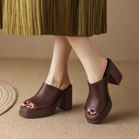 Pine | Women's Strappy Open-Toe Comfortable Sandals