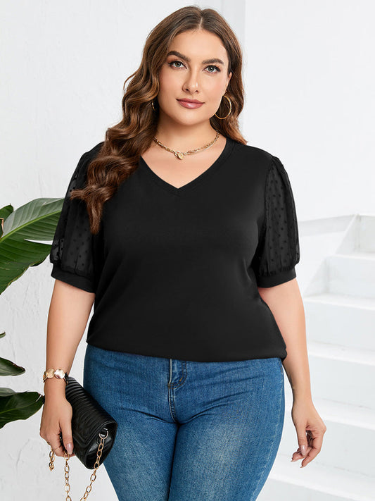 Malina | Women's Oversized V-Neck Workwear Top