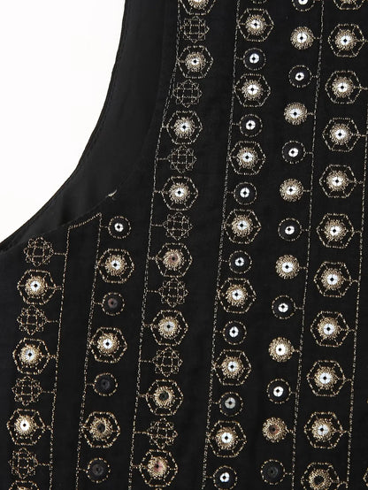 Sabelira | Women's Embroidered Sequin Boho Beach Piece