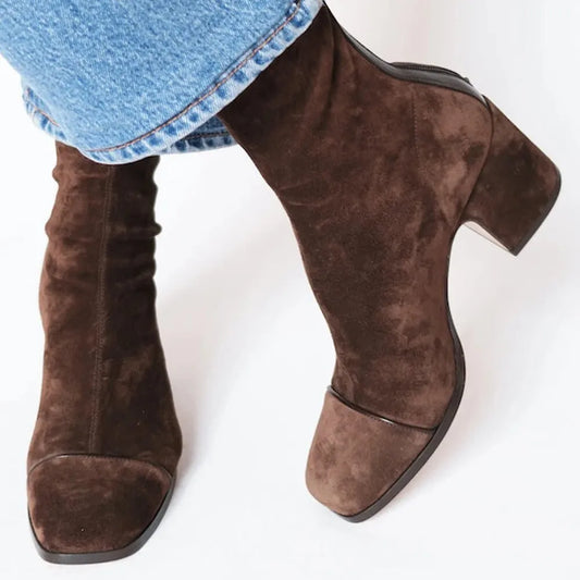 Milena | Women's Casual Square Toe Boots