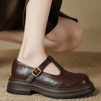 Moon | Women's Lace Casual T-Bar Heels