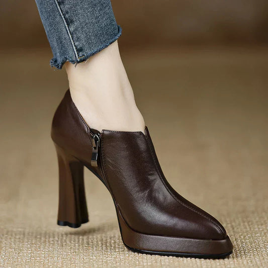 Juniper | Women's Lace Workwear High Heels