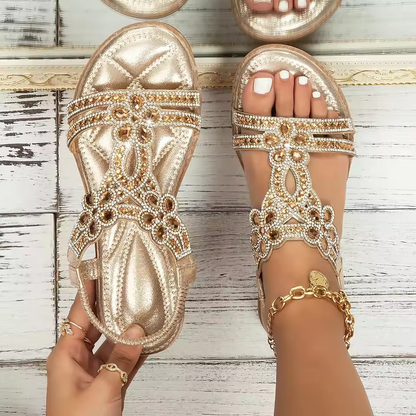 Fritillary | Women's Boho Cushioned Sandals
