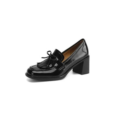 Lux | Women's Wide-Leg Workwear Tassel Heels