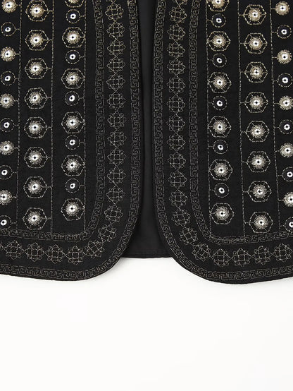 Sabelira | Women's Embroidered Sequin Boho Beach Piece