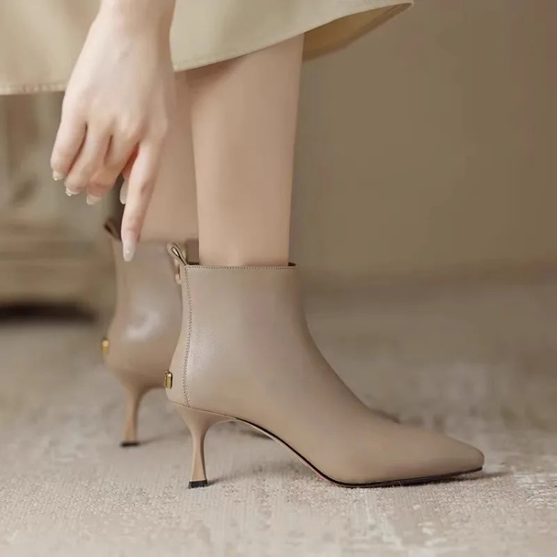 Galatia | Women's Workwear Premium Kitten Boots