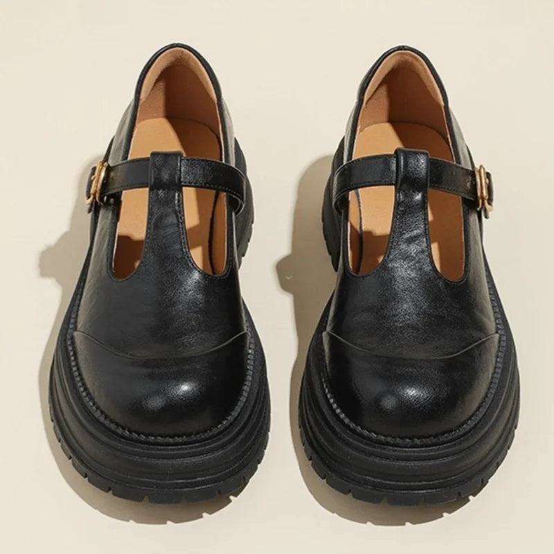 Moon | Women's Lace Casual T-Bar Heels