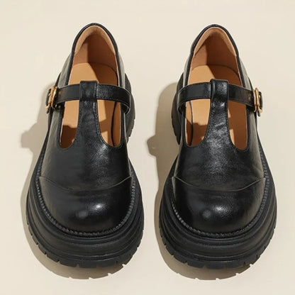 Moon | Women's Lace Casual T-Bar Heels