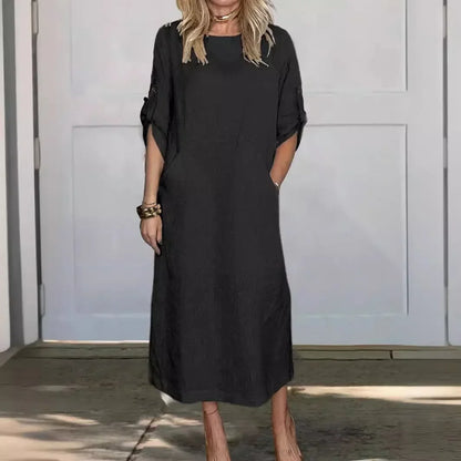 Roseline | Women's Oversized Beach A-Line Evening Dress