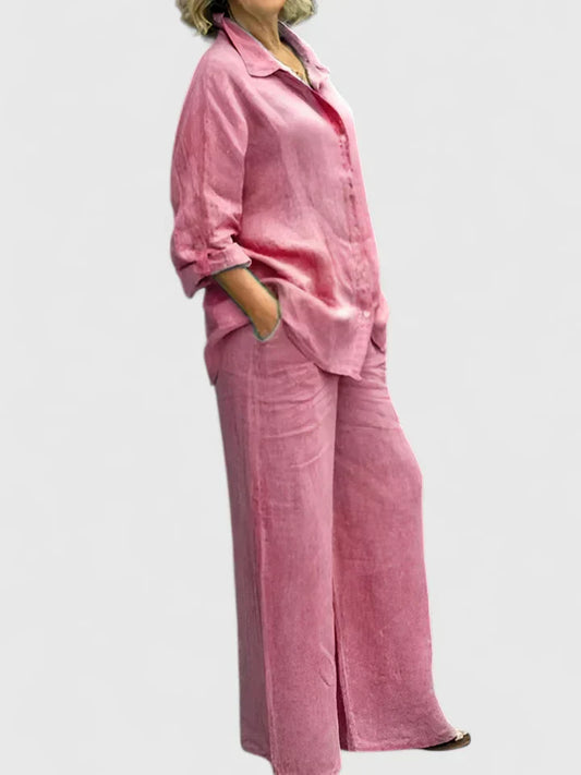 Pyrite | Women's Oversized Wide-Leg Summer Trousers