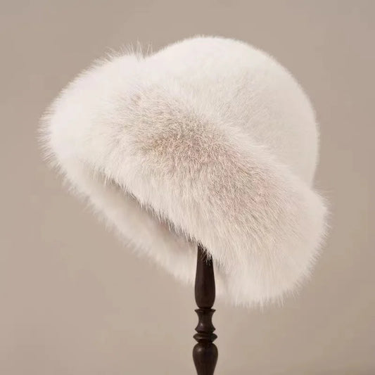Alva | Women's Cozy Fluffy Hat Piece