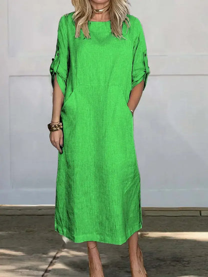 Roseline | Women's Oversized Beach A-Line Evening Dress