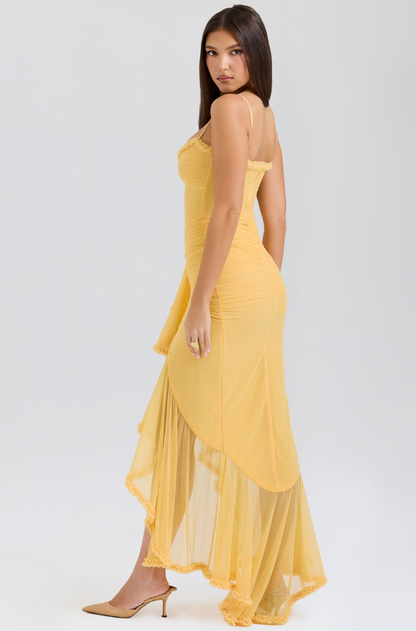Delora | Women's Lace Ruffle Wedding Dress