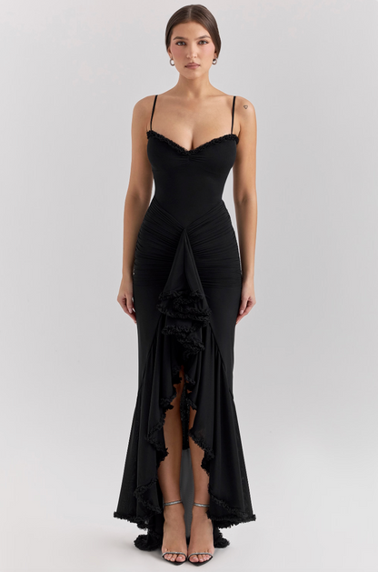 Delora | Women's Lace Ruffle Wedding Dress