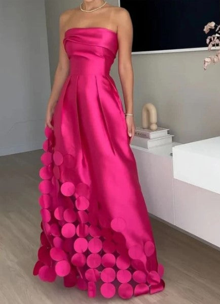 Valoma | Women's Wedding Elegant Flowing Dress