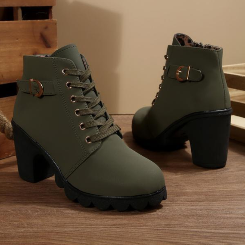Silvarda | Women's Lace Casual Trendy Boots