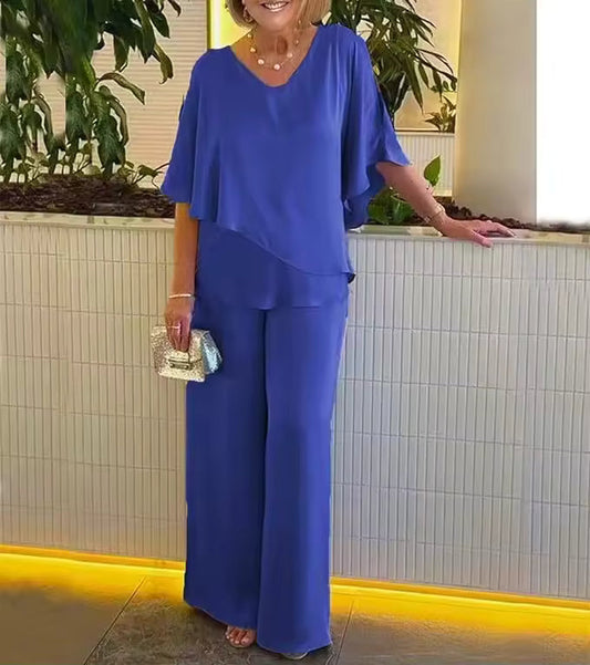 Idamar | Women's Two-Piece Elegant Flair Set