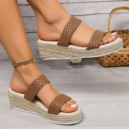 Gwen | Women's Summer Cushioned Wedge Sandals
