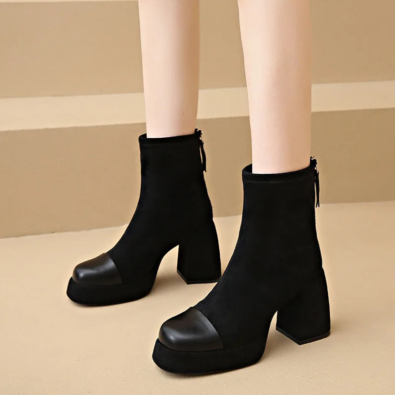 Haidee | Women's Ankle Classic Suede Boots
