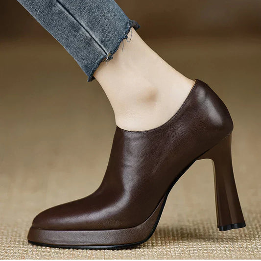Juniper | Women's Lace Workwear High Heels