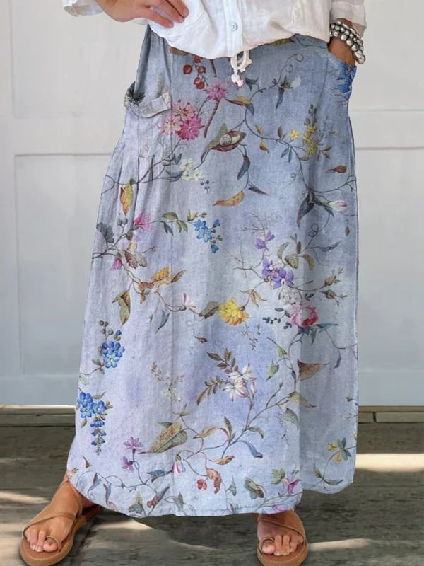 Disenda | Women's Casual Refined Vintage Skirt