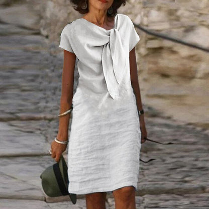 Venetia | Women's Midi Summer Bow Dress