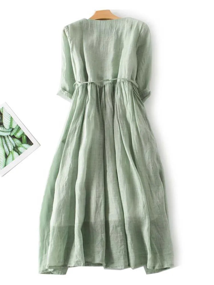 Berengere | Women's Casual Elegant Flowing Dress