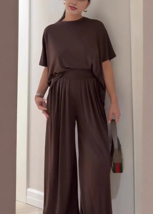 Fabira | Women's Oversized Wide-Leg Casual Set